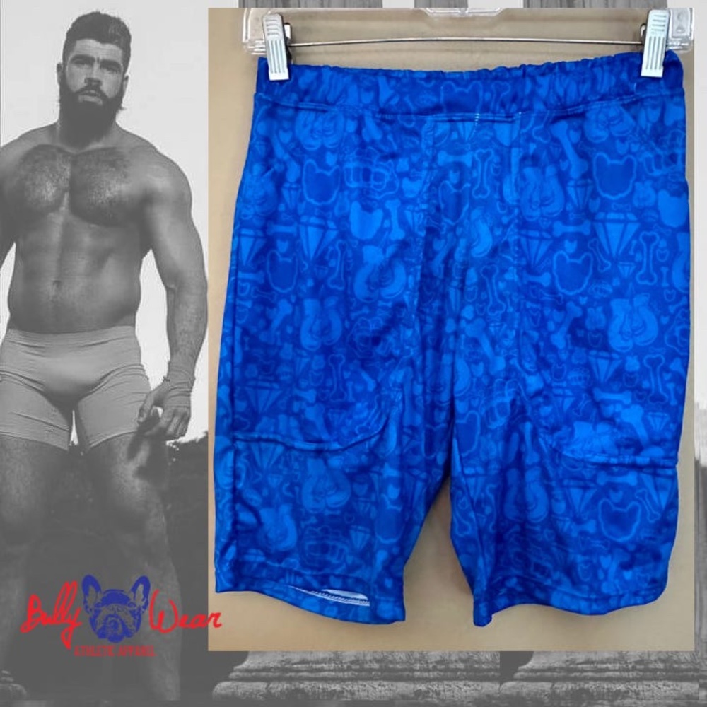 Bullywear Athletic Shorts Medium 32" waist 10" inseam Gently worn 100% polyester